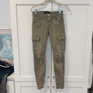 J Brand Olive Cargo Jeans